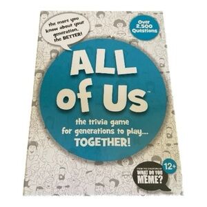 All of Us Trivia Game for All Generations to Play Together.